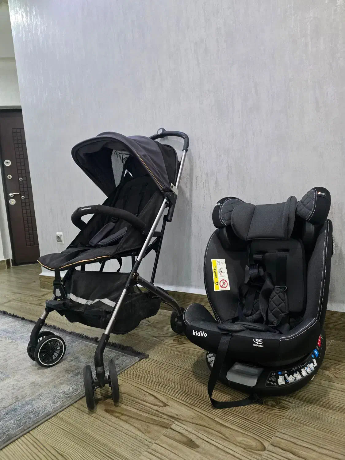 فروش صندلی ماشین و کالسکه در حد نو.ممکو|کالسکه و لوازم جانبی|چمران, |دیوار