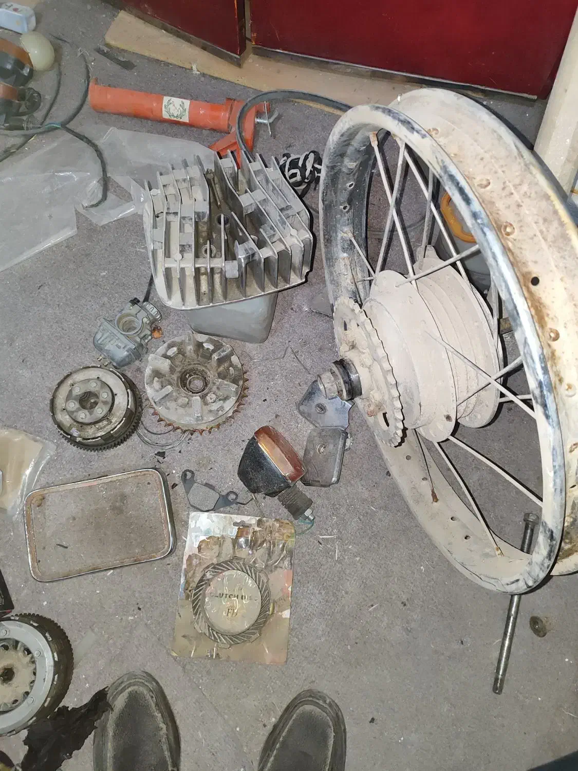 لوازم کاوازاکی GTO125|قطعات یدکی و لوازم جانبی|شیراز, کوشک میدان|دیوار