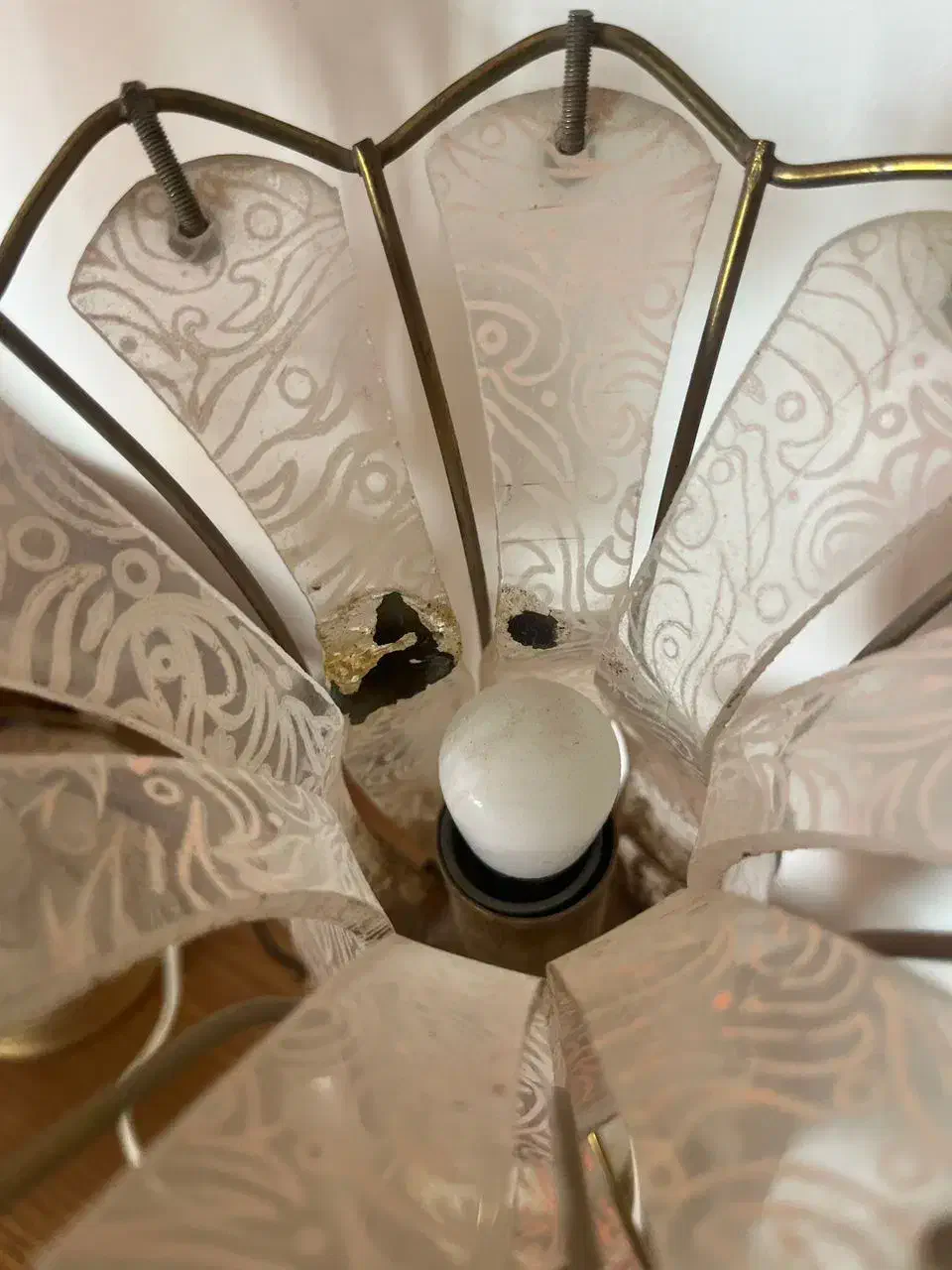 آباژور قدیمی نوستالژی|لوستر و چراغ آویز|شیراز, درکی|دیوار