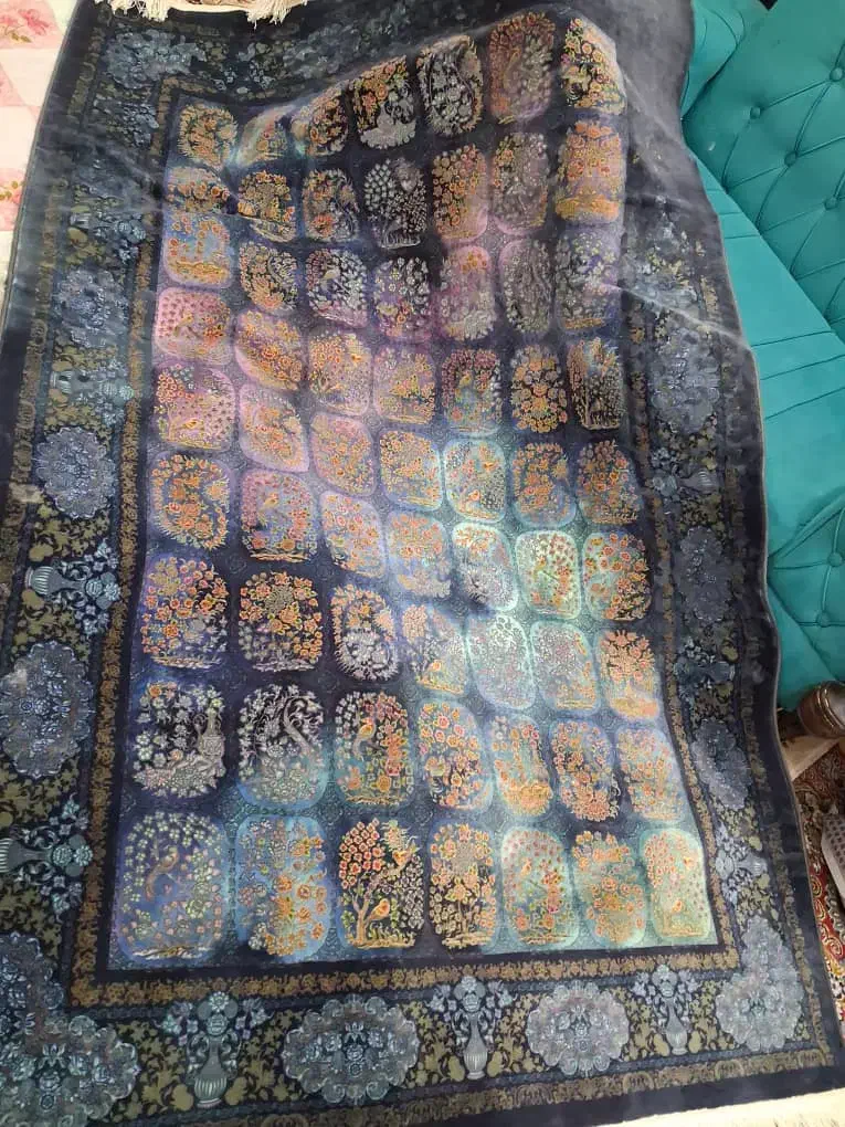 فرش محتشم ماشینی ۴ و ۹ متری جفت طرح ابریشم|فرش|تهران, جمهوری|دیوار