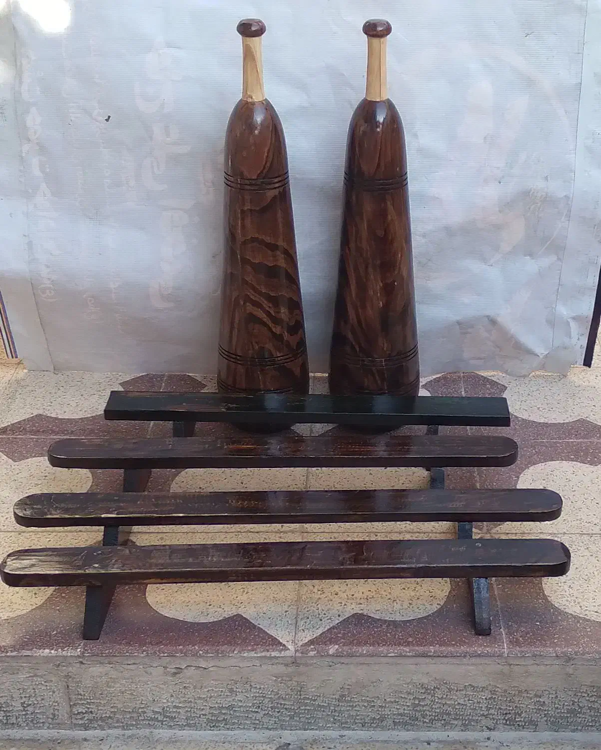 میل ورزش زورخانه ای پهلوانی|تجهیزات ورزشی|شیراز, شیشه‌گری|دیوار