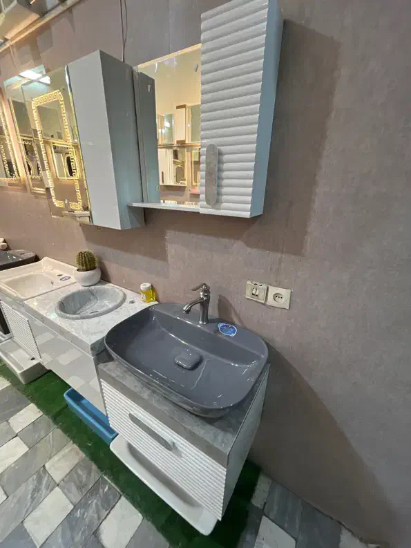 فول ست کابینت روشویی بتونیا60.40(آتا کابین)کارخانه|مصالح و تجهیزات ساختمان|تبریز, |دیوار