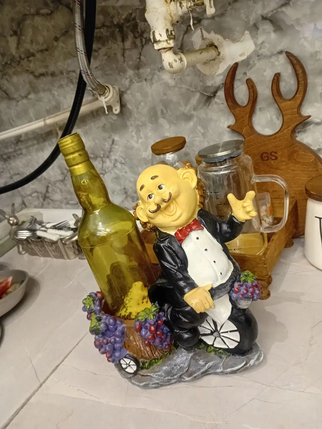 مجسمه سر آشپز|مجسمه، تندیس، ماکت|اصفهان, مارچین|دیوار