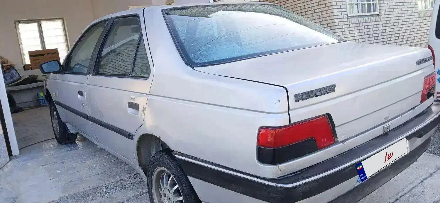 پژو ۴۰۵ نقره ای مدل ۸۹|خودرو سواری و وانت|سراوان, |دیوار