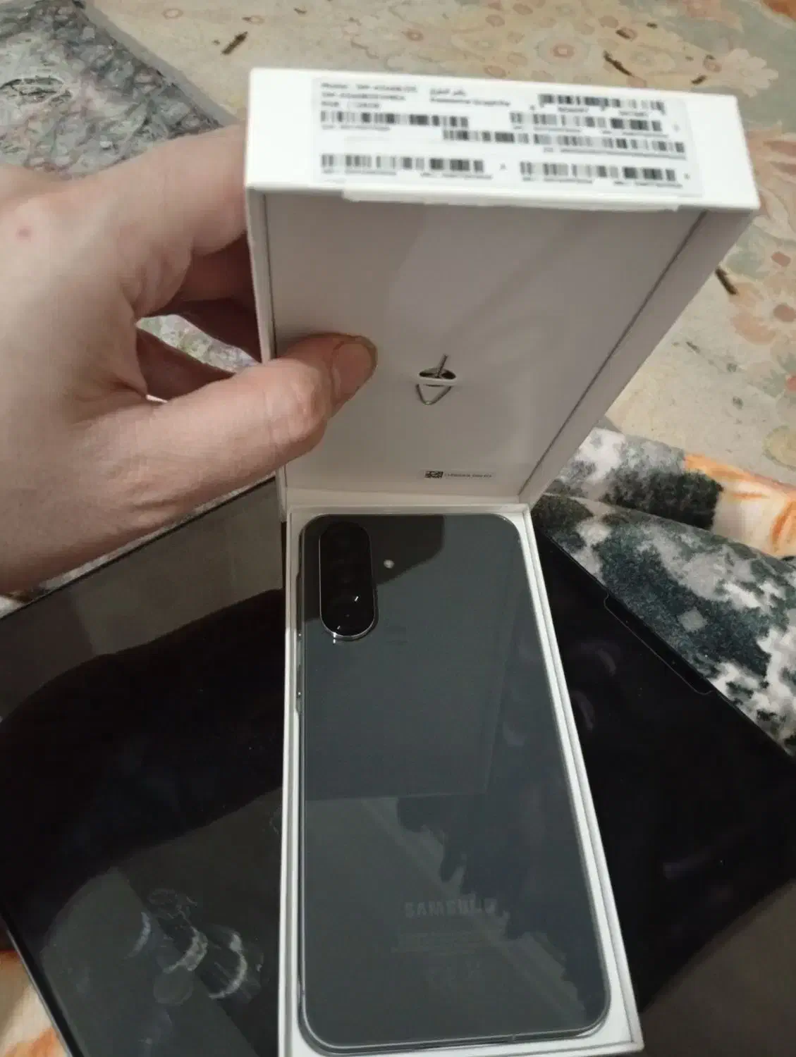 a56 128GB سامسونگ مشکی آکبند|موبایل|کرج, گوهردشت|دیوار