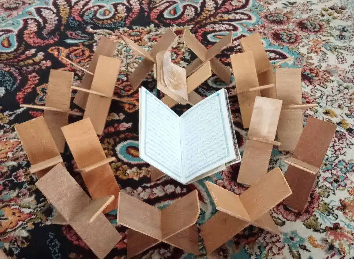 رحل قران کوچک|صنایع دستی و سایر لوازم تزئینی|قم, ولیعصر|دیوار