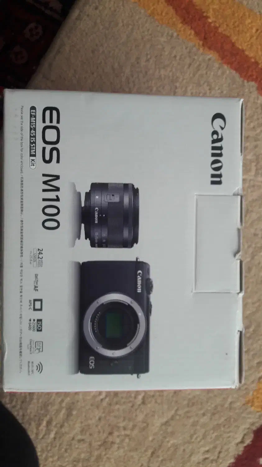 دوربین کنون M100|دوربین عکاسی و فیلم‌برداری|هشتگرد, فاز ۱ مهستان|دیوار