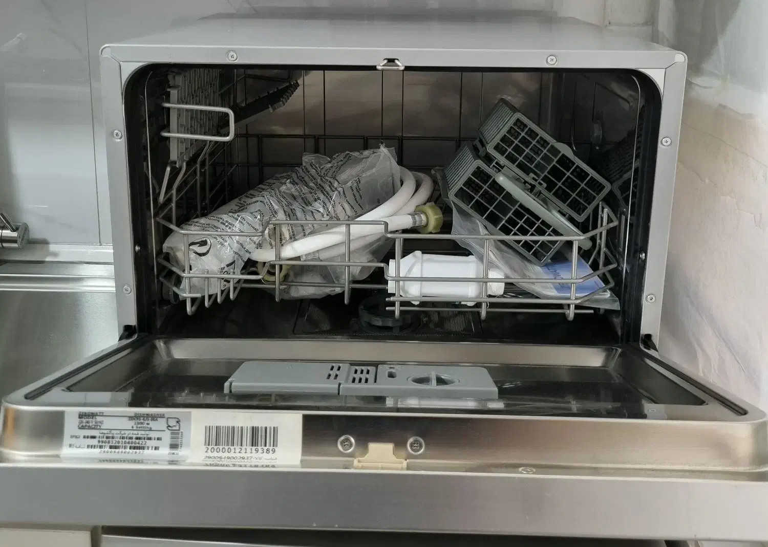 ظرفشویی رومیزی زیرووات ایتالیایی ۶ نفره|ماشین ظرفشویی|تهران, مسعودیه|دیوار