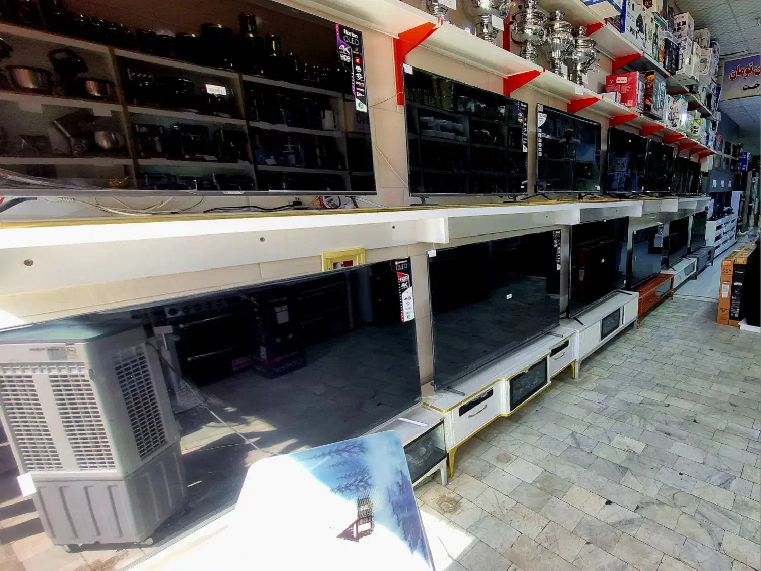 انواع تلویزیون شرکتی  با اقساط|تلویزیون و پروژکتور|زنجان, |دیوار