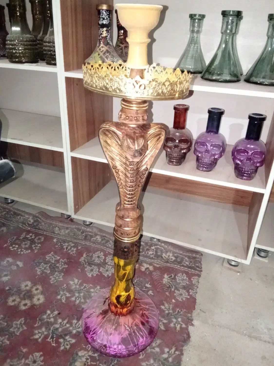 قلیان چوب گردو خام|کوهنوردی و کمپینگ|قم, فرهنگیان و شهربانی|دیوار