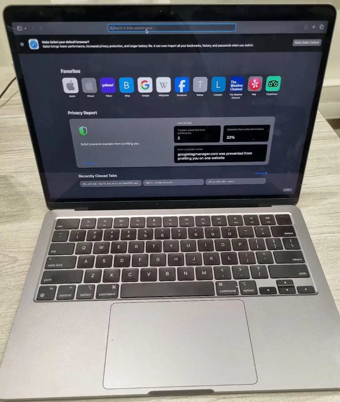 Macbook M3 Air 16GB به همراه تمامی تبدیل ها|رایانه همراه|تهران, چهارصد دستگاه|دیوار