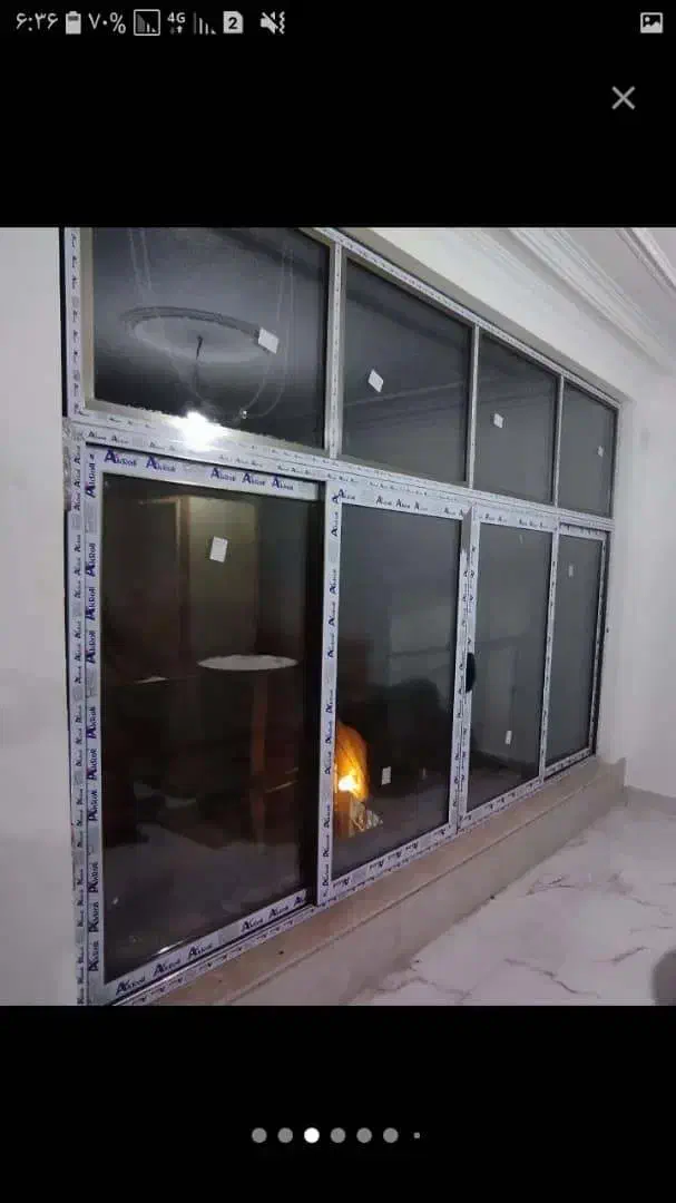 درب پنجره (upvc).  چکی.  شیشه دو حداره|مصالح و تجهیزات ساختمان|مراغه, |دیوار