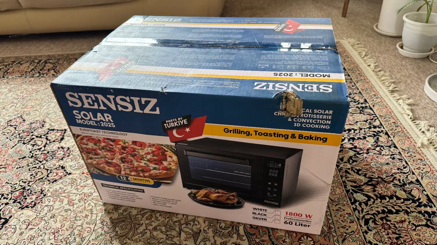 فر برقی - اون توستر دیجیتال میوه خشک کن دار|اجاق گاز و لوازم برقی پختوپز|چالوس, |دیوار