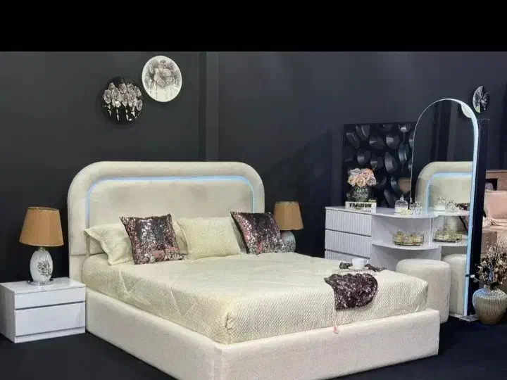 سرویس خواب شیک مدل دیامند|تخت و سرویس خواب|خمین, |دیوار