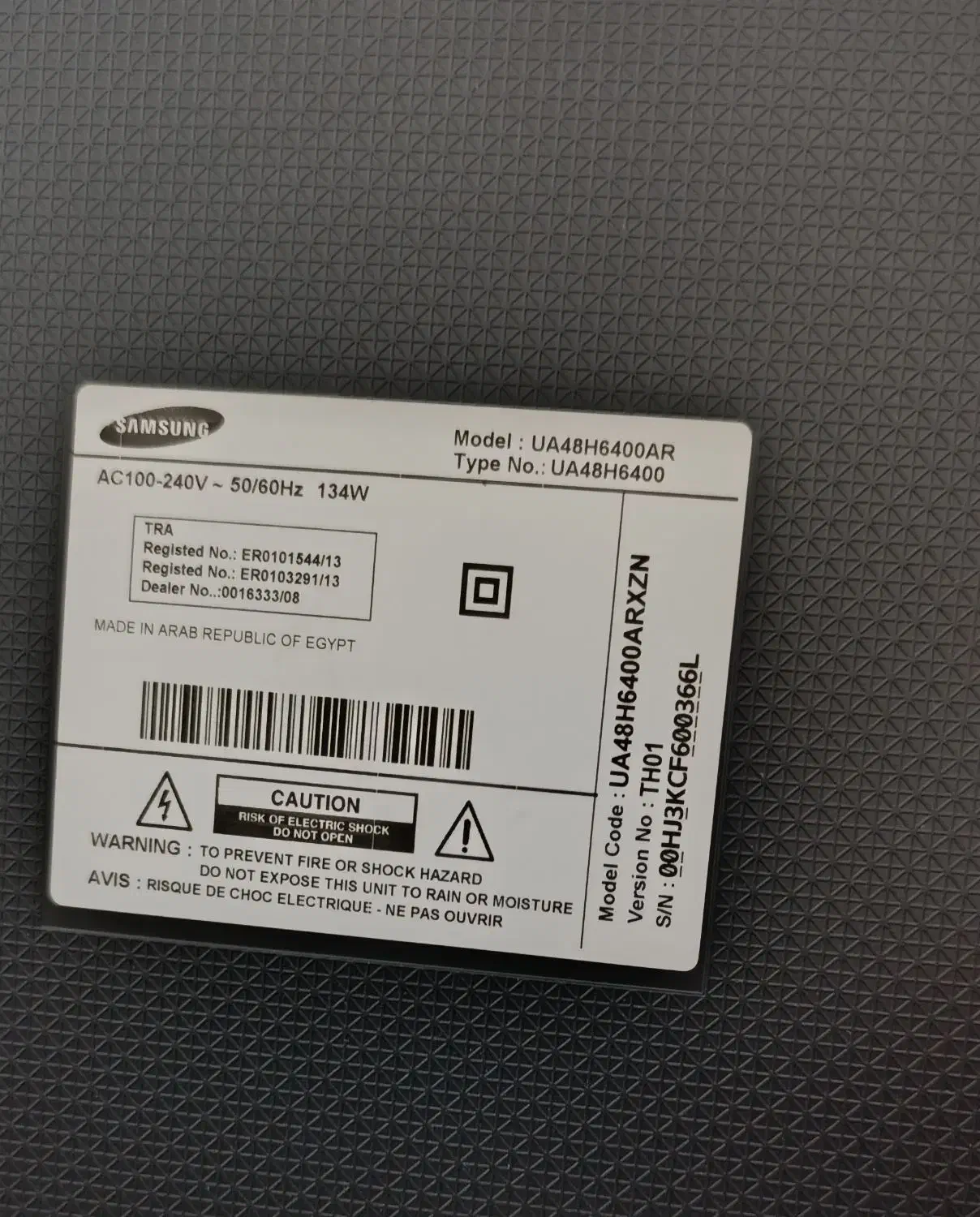 تلویزیون 48 سامسونگ به همراه میز تلویزیون|تلویزیون و پروژکتور|چابهار, |دیوار