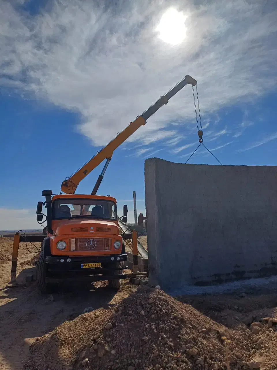 جرثقیل هاپ ۸ تن|خودرو سنگین|چهاردانگه (تهران), |دیوار