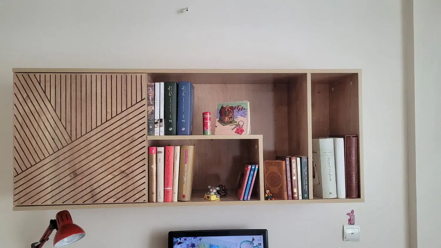 میز کامپیوتر به همراه کتابخانه|میز تحریر و کامپیوتر|مینودشت, |دیوار