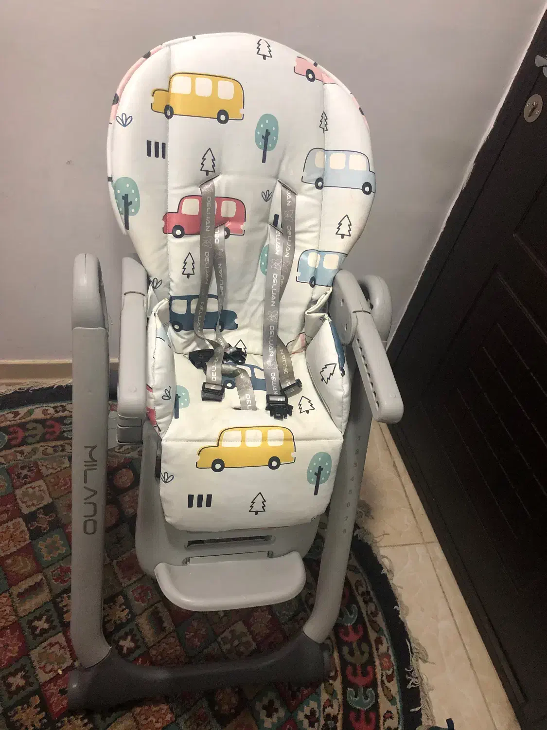 صندلی غذا مارک میلانو|تخت و صندلی بچه|شیراز, ریشمک|دیوار