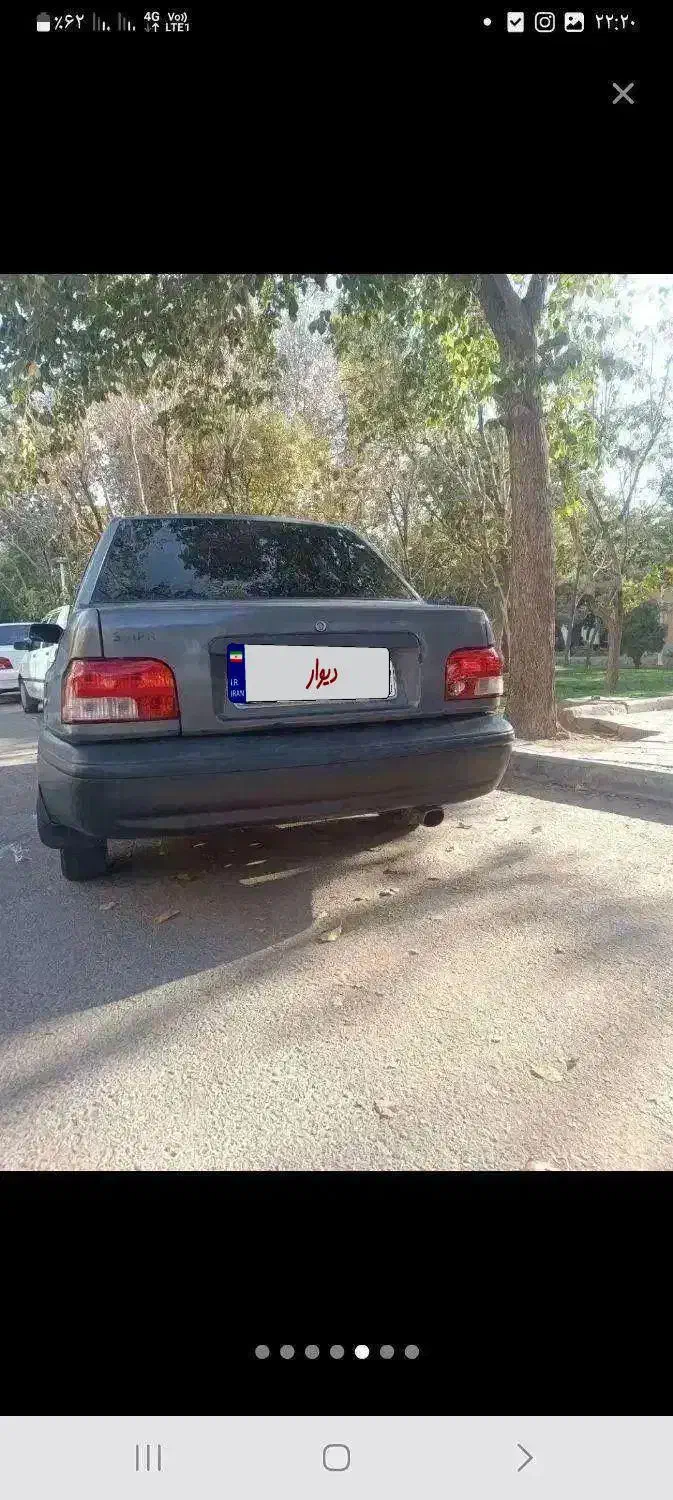 پراید مدل ۹۱ دوگانه کپسول شرکتی SL131|خودرو سواری و وانت|اراک, |دیوار