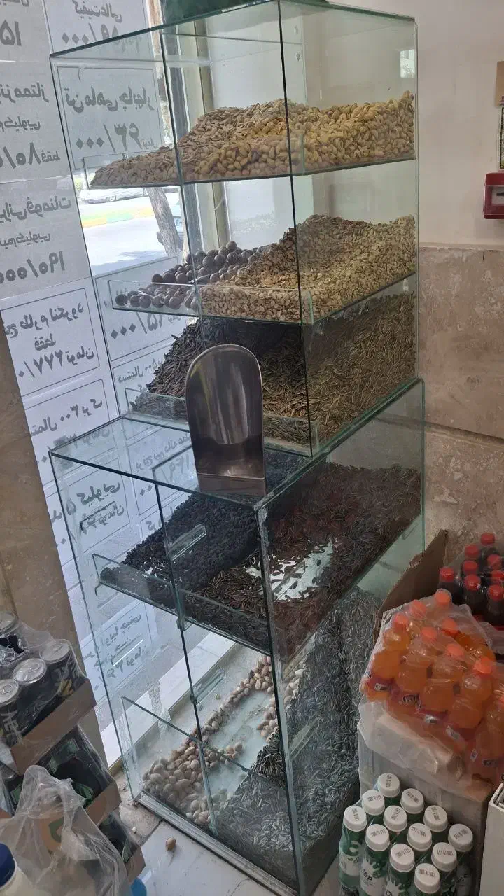 استند آجیل شیشه ای|فروشگاه و مغازه|مشهد, امامیه (شهرک غرب)|دیوار