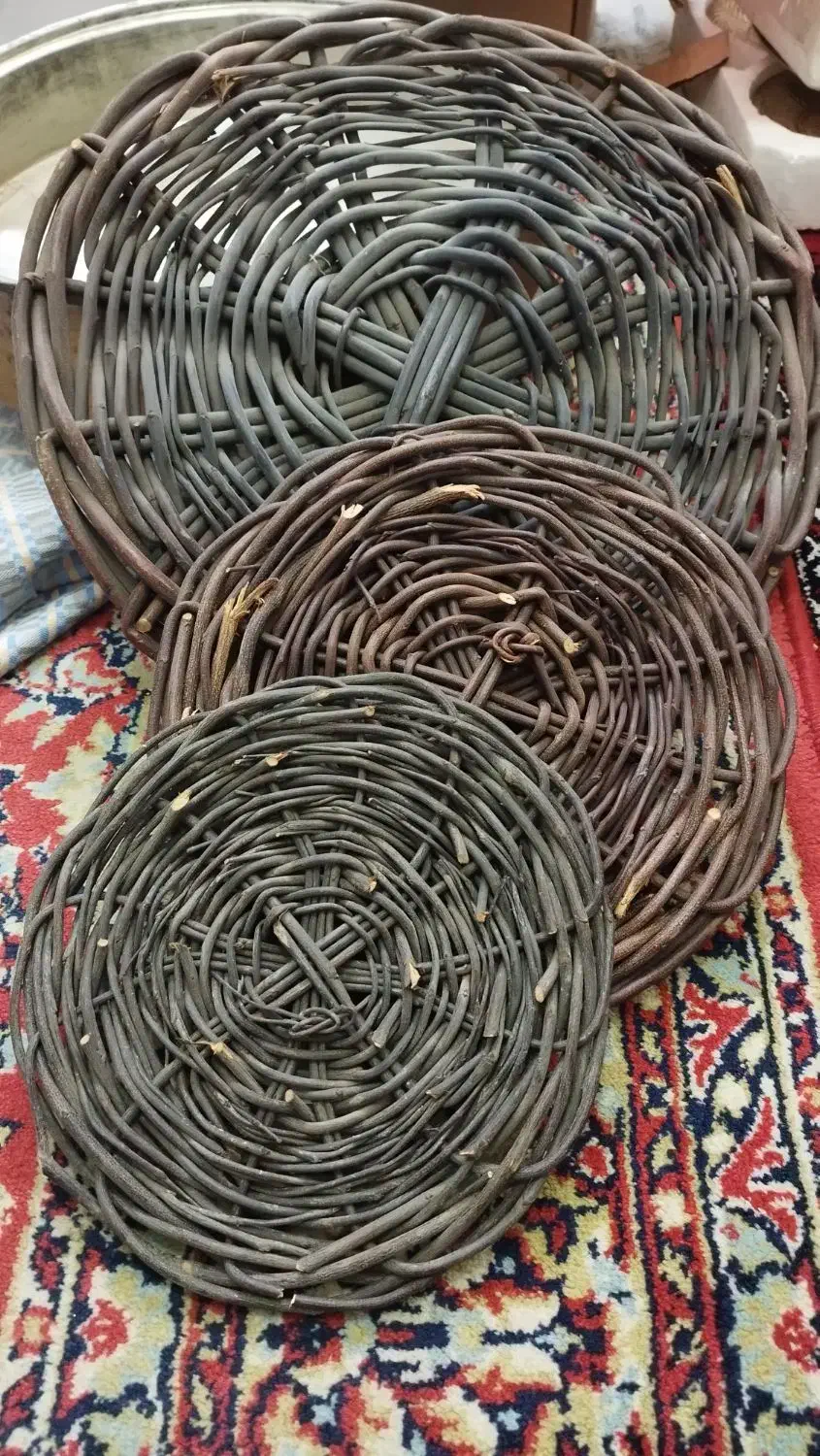 سبد حصیری|صنایع دستی و سایر لوازم تزئینی|کاشمر, |دیوار