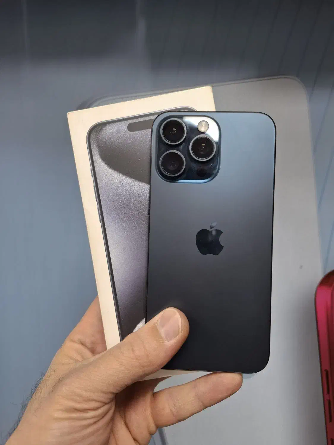 گوشی آیفون 15promax درحدآک ZAA با وسایل رجیستر شده|موبایل|کرمانشاه, |دیوار