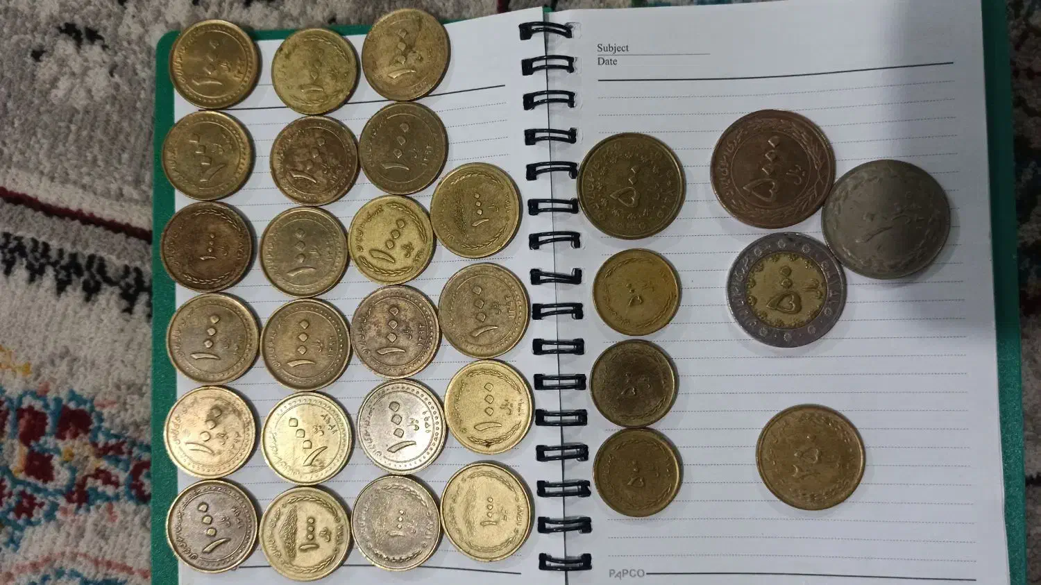 ۳۰عددسکه های زرد جمهوری اسلامی|کلکسیون سکه، تمبر، اسکناس|شاهین‌شهر, شهرک سایت|دیوار