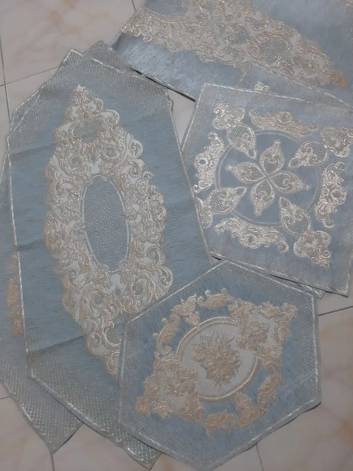 رومیزی و کوسن|پرده، رانر، رومیزی|کرج, محمد آباد|دیوار