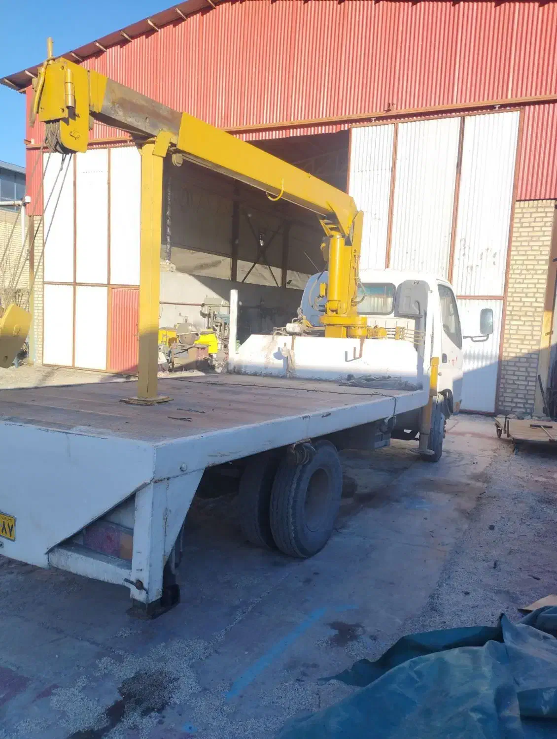 فوتون جرثقیل 6تنی|خودرو سواری و وانت|زنجان, |دیوار