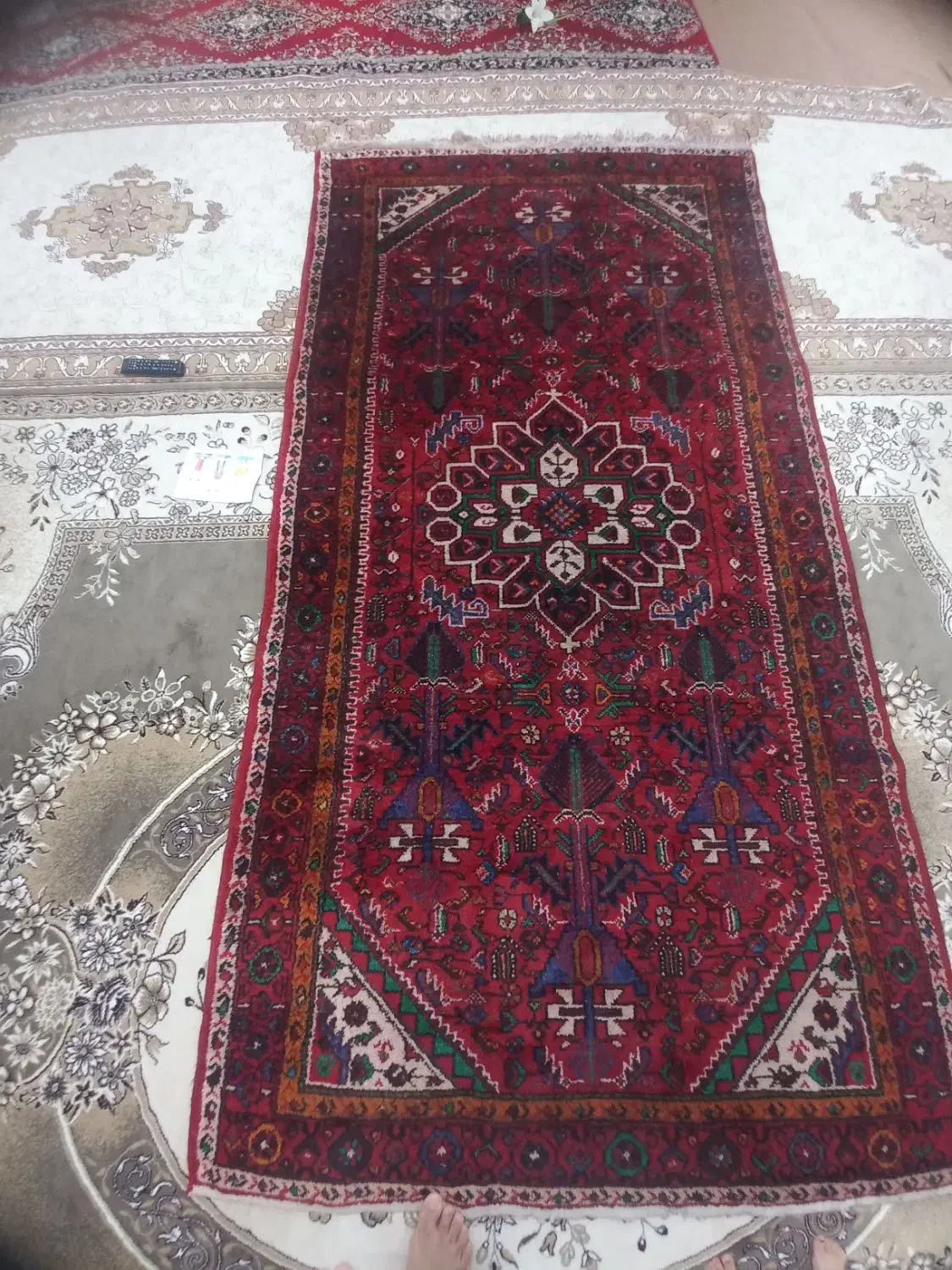 فرش دستبافت|فرش|سرپل ذهاب, |دیوار