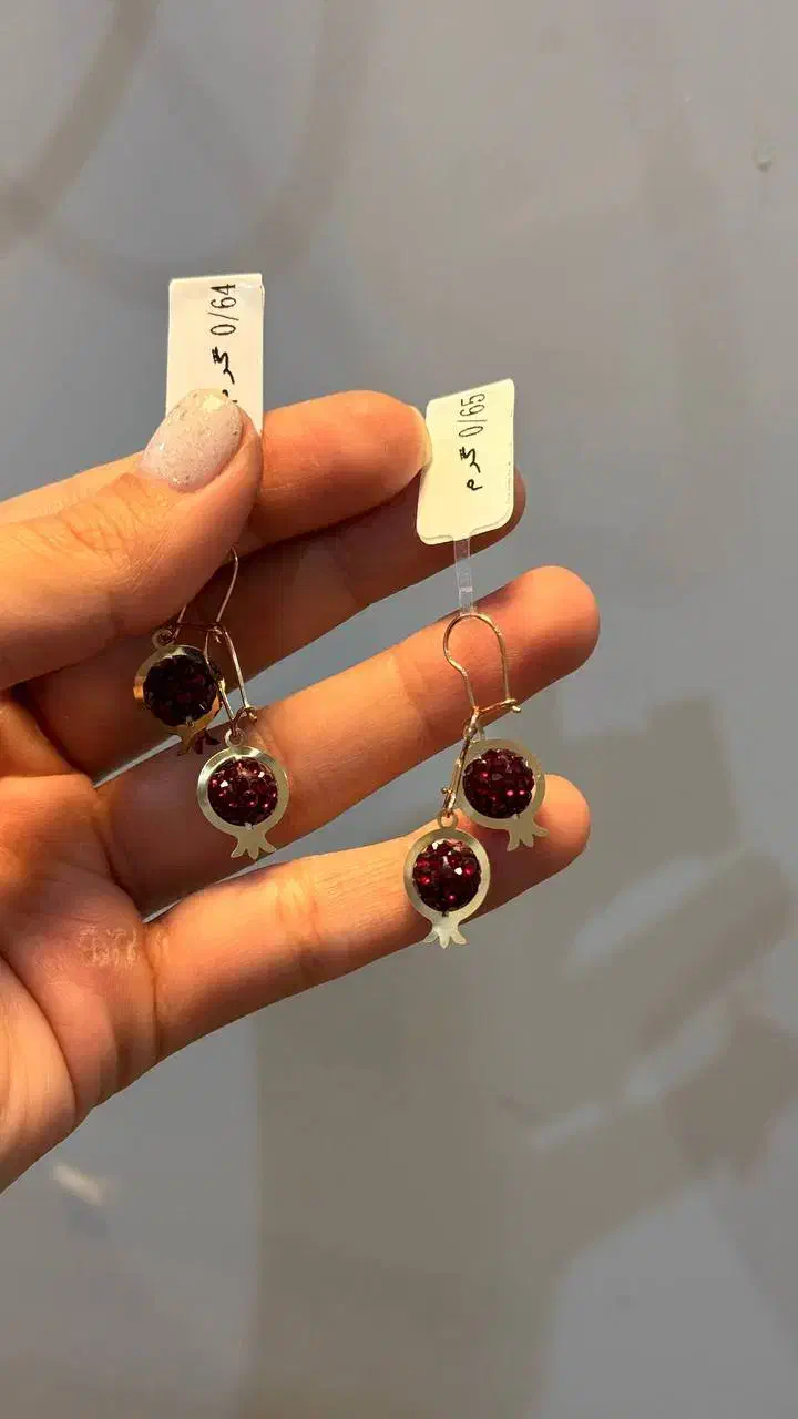 گوشواره انار|جواهرات|تهران, بازار|دیوار