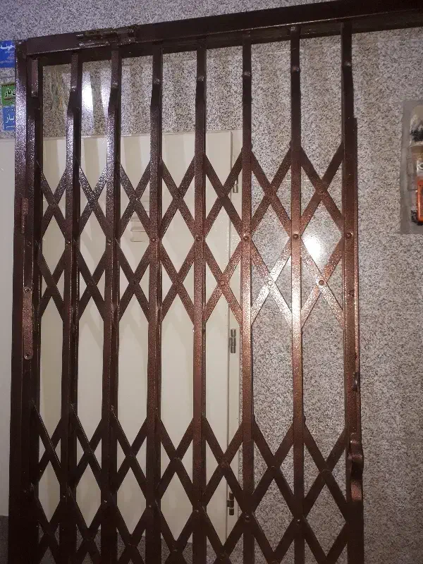 درب آکاردئونی فلزی ضدسرقت 120×218|مصالح و تجهیزات ساختمان|بجنورد, |دیوار