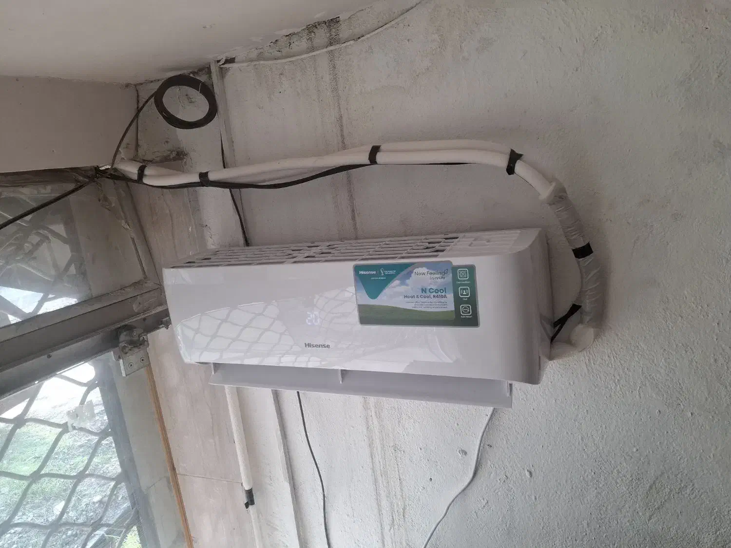 کولر هایسنس 18هزار اینورتردار|کولر گازی و فنکوئل|زرگرشهر, |دیوار