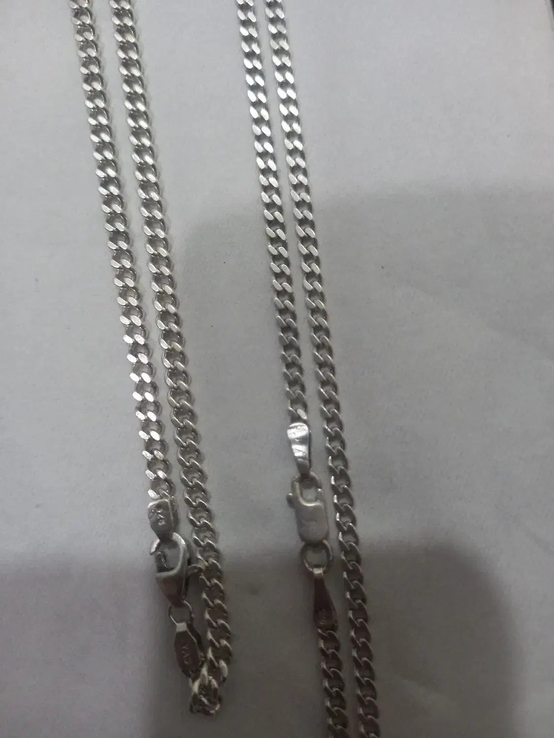 دو عدد زنجیر کارتیر چکشی دست ساز|جواهرات|نهاوند, |دیوار