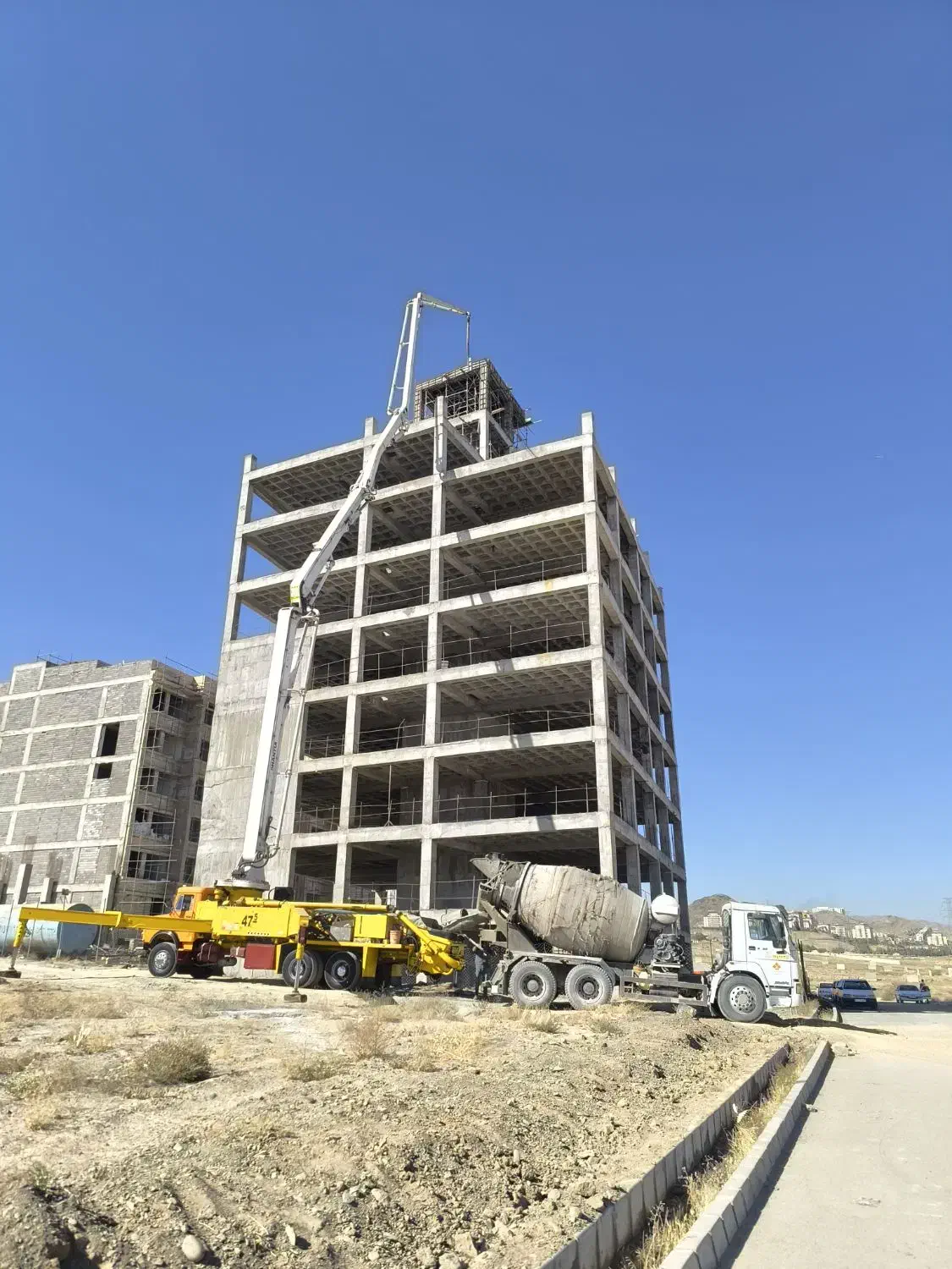 اجاره پمپ دکل پمپ بتن|ماشینآلات صنعتی|مشهد, الهیه|دیوار