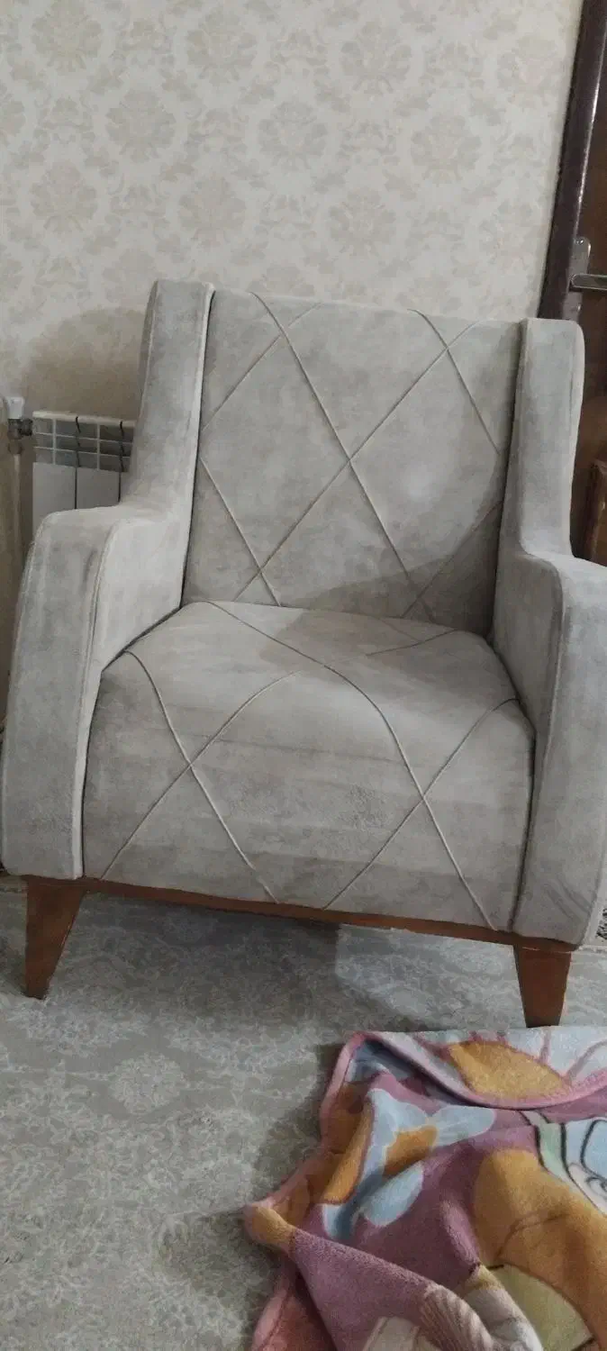 مبلمان 7نفره|مبلمان خانگی و میز عسلی|طرقبه, |دیوار