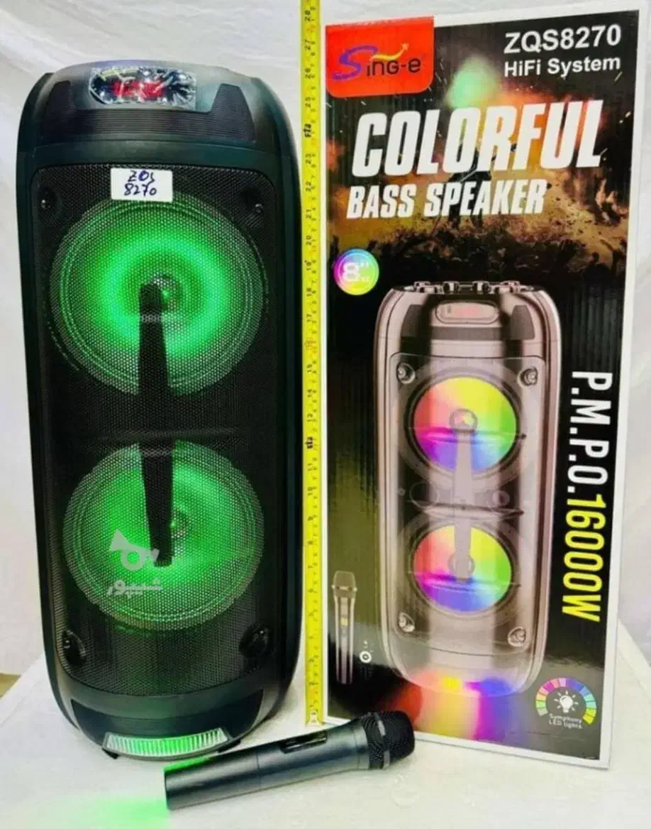 باند اسپیکر بلوتوثی بزرگ قوی|سیستم صوتی خانگی|تبریز, |دیوار