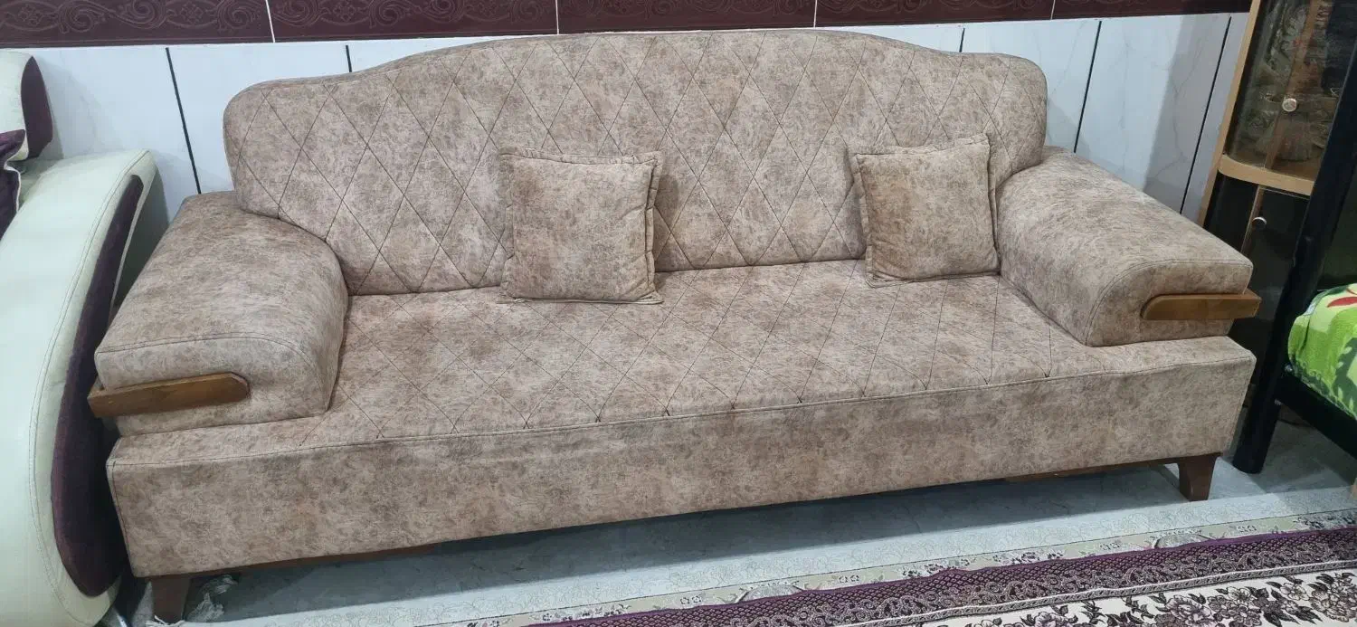 مبلمان ۷ نفره پارچه موسکو|مبلمان خانگی و میز عسلی|اهواز, فاز ۲ پادادشهر|دیوار
