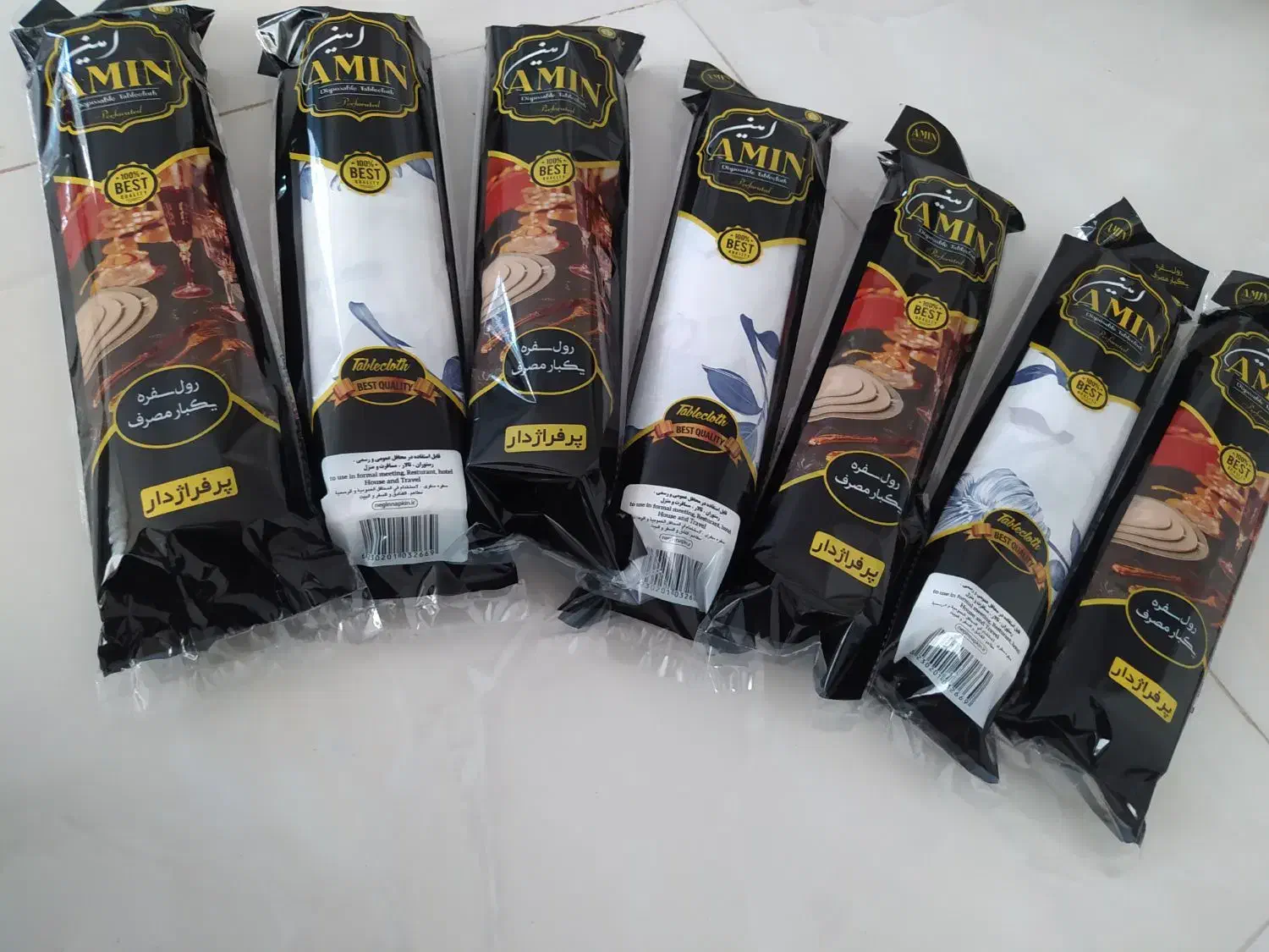 سفره یکبارمصرف|ظروف نگهدارنده، پلاستیکی، یکبارمصرف|خرمآباد, |دیوار