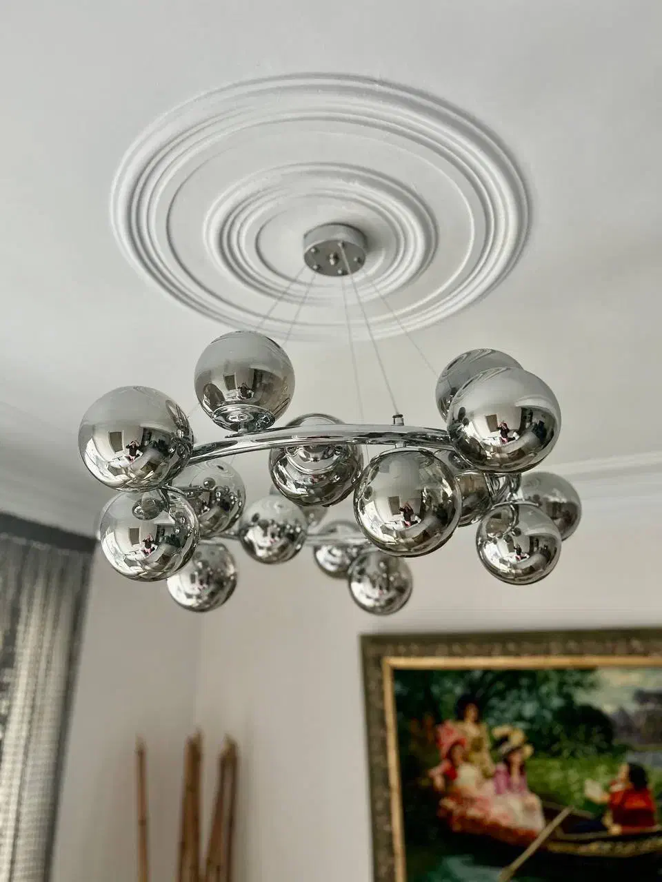 لوستر مولکولی نو وارداتی .ایرانی نیست|لوستر و چراغ آویز|تهران, فردوس|دیوار