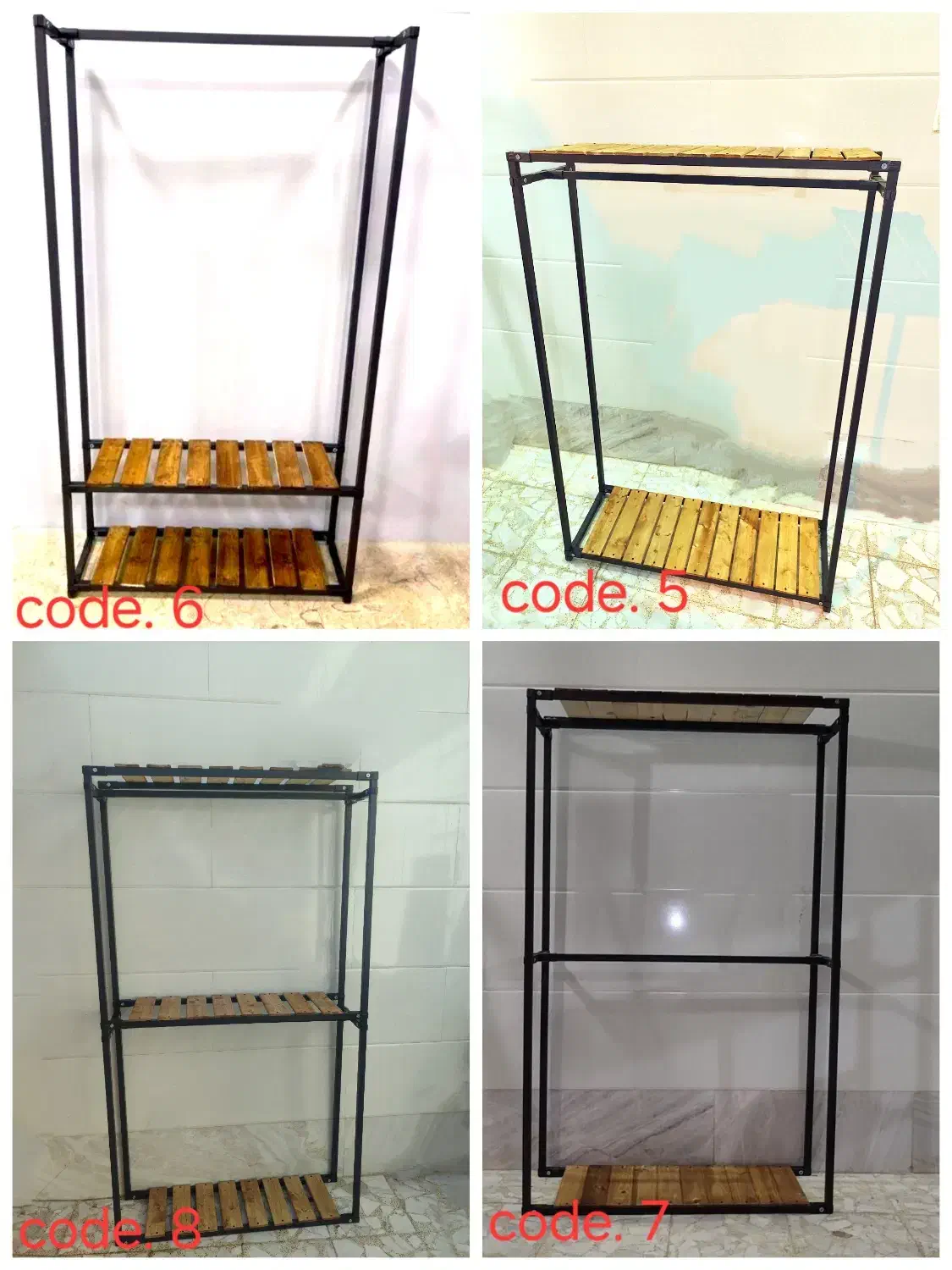 تولید و ساخت انواع رگال لباس|بندرخت و رختآویز|قم, منبع آب|دیوار