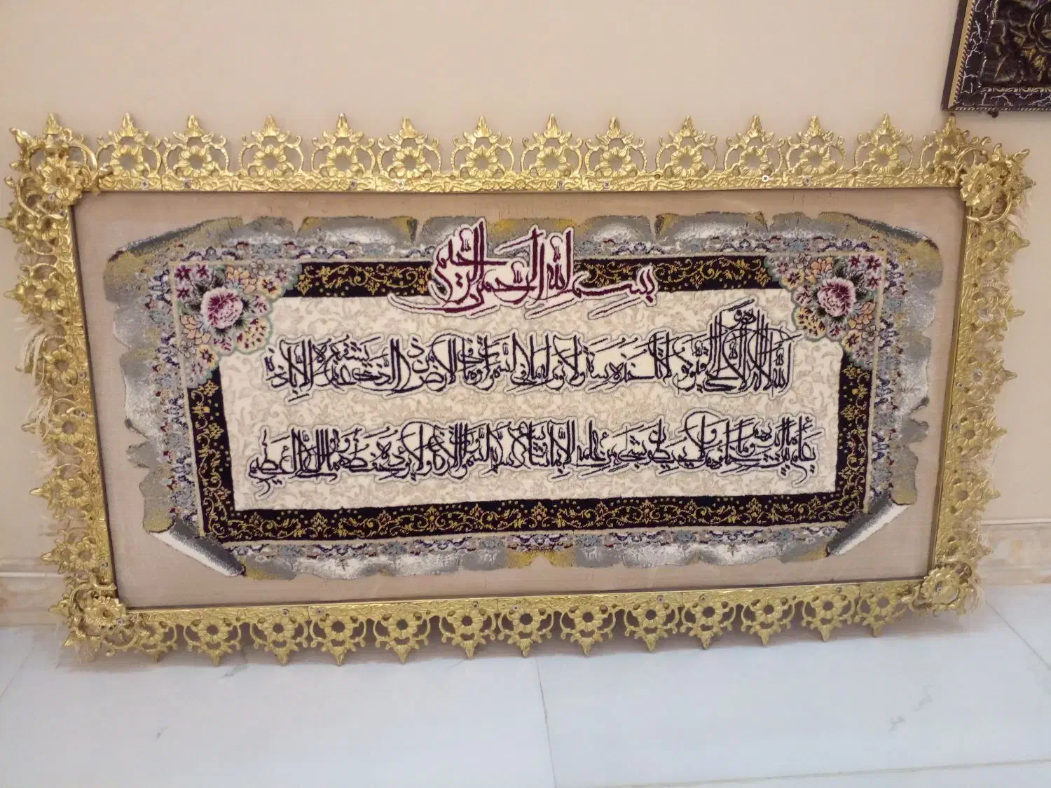 تابلو فرش برنز|تابلو فرش|کرمانشاه, |دیوار