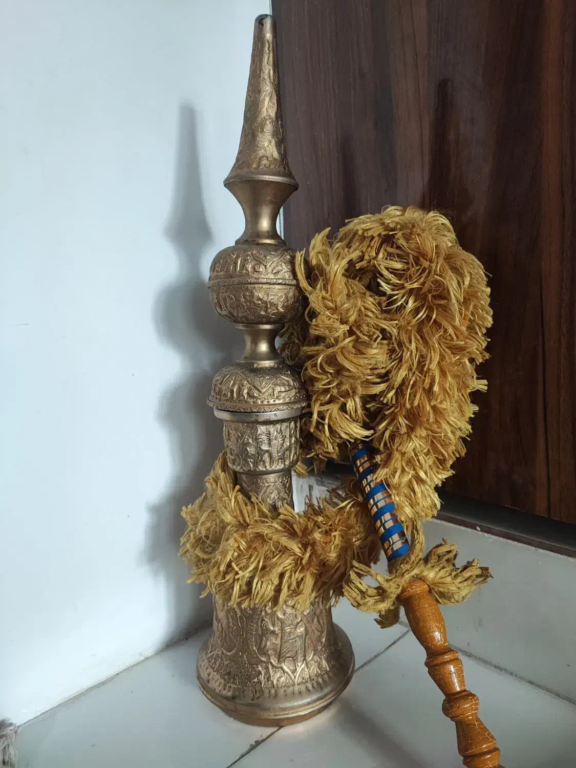 قلیان برنجی|صنایع دستی و سایر لوازم تزئینی|مشهد, کوشش|دیوار