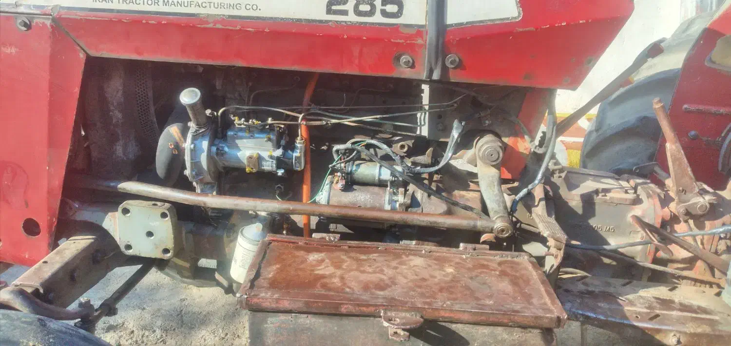 تراکتور با تریل و پنج گاز و گاو آهن و خرمنکوب|خودرو سنگین|اردبیل, |دیوار