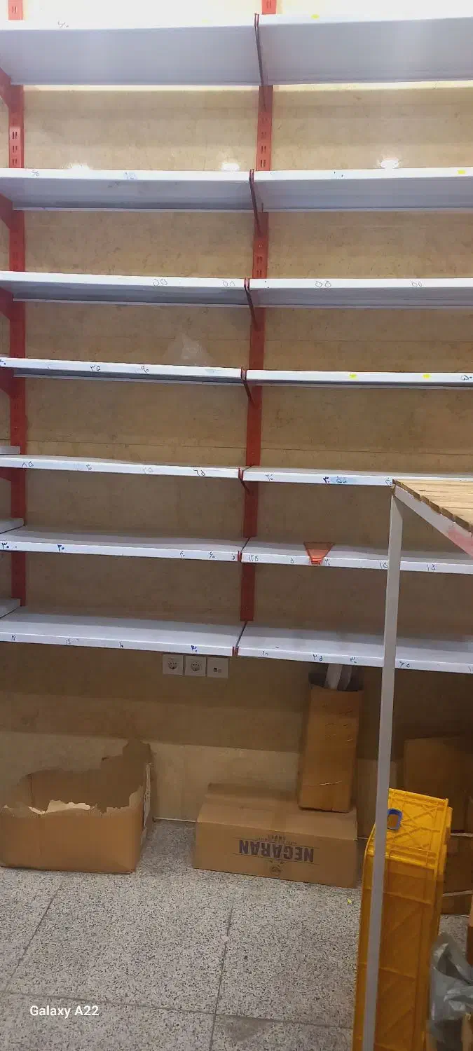 قفسه فلزی و چوبی|کتابخانه، شلف، قفسه‌های دیواری|تهران, افسریه شمالی|دیوار