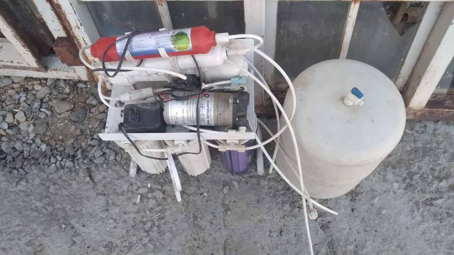 تصفیه آب|آب‌سردکن و تصفیه آب|قره چای, |دیوار