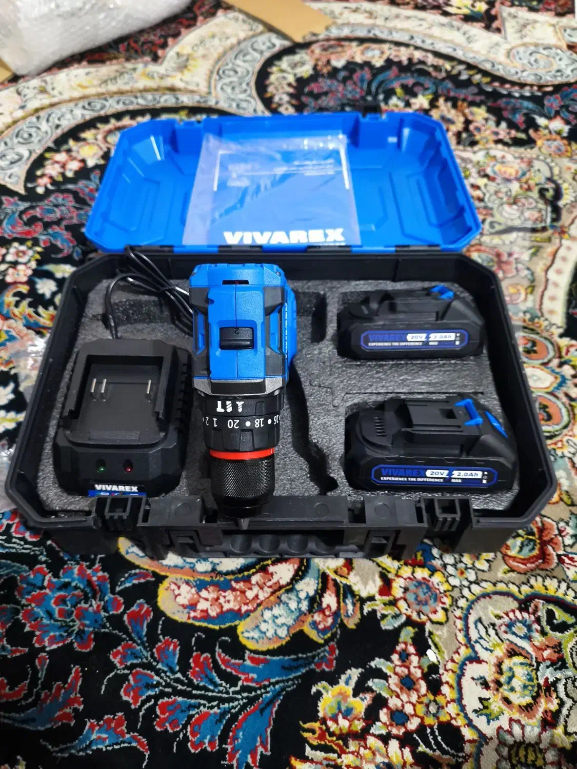 دریل مته پیچ بند شارژی براشلس ویوارکس ۱سال گارانتی|ابزارآلات|تهران, دولتخواه جنوبی|دیوار