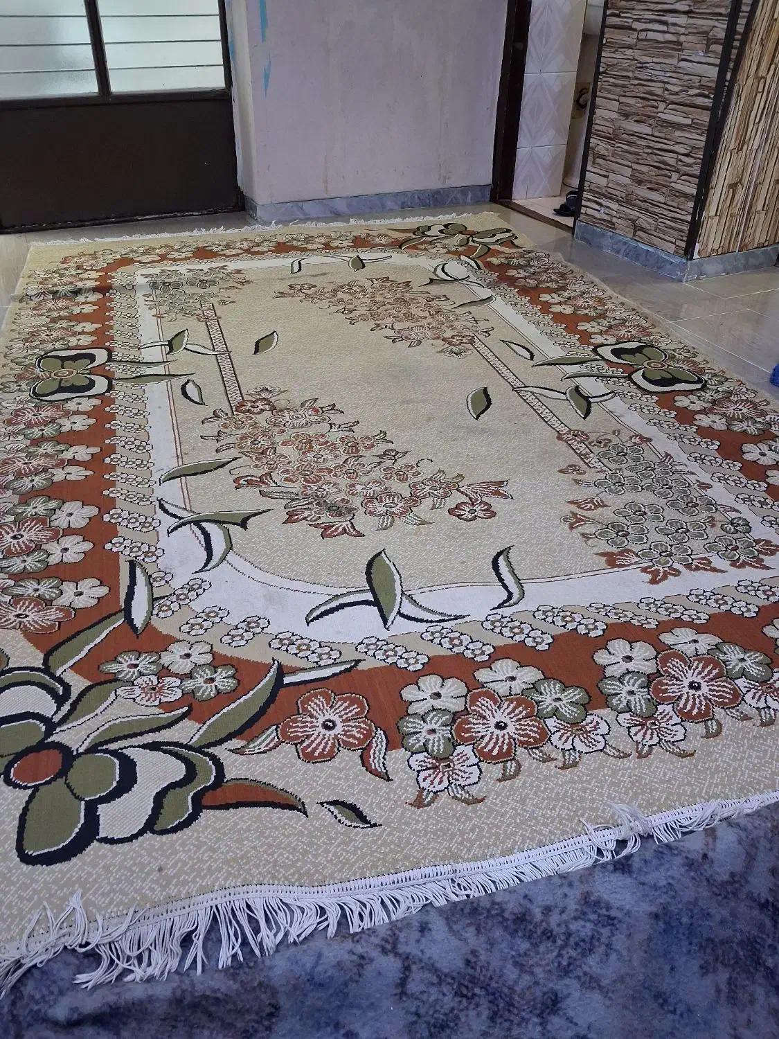 گلیم فرش ۶ متری|گلیم، جاجیم، گبه|قشم, |دیوار