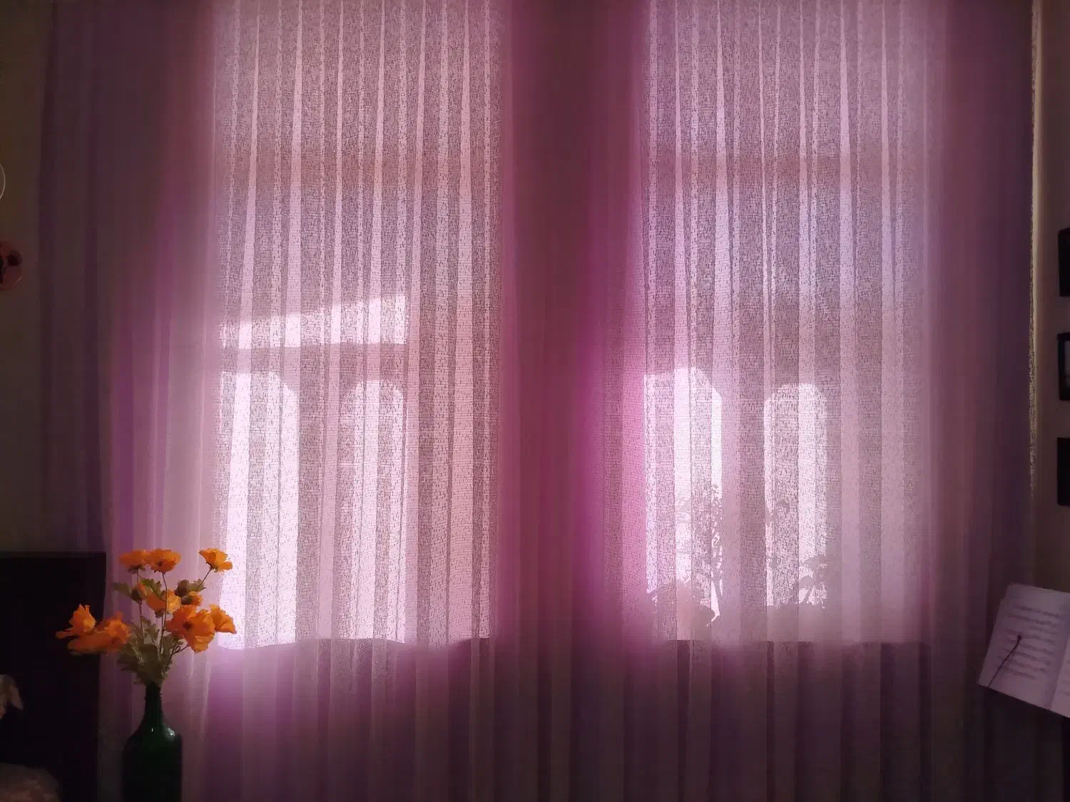 پرده اتاق خواب|پرده، رانر، رومیزی|تاکستان, |دیوار