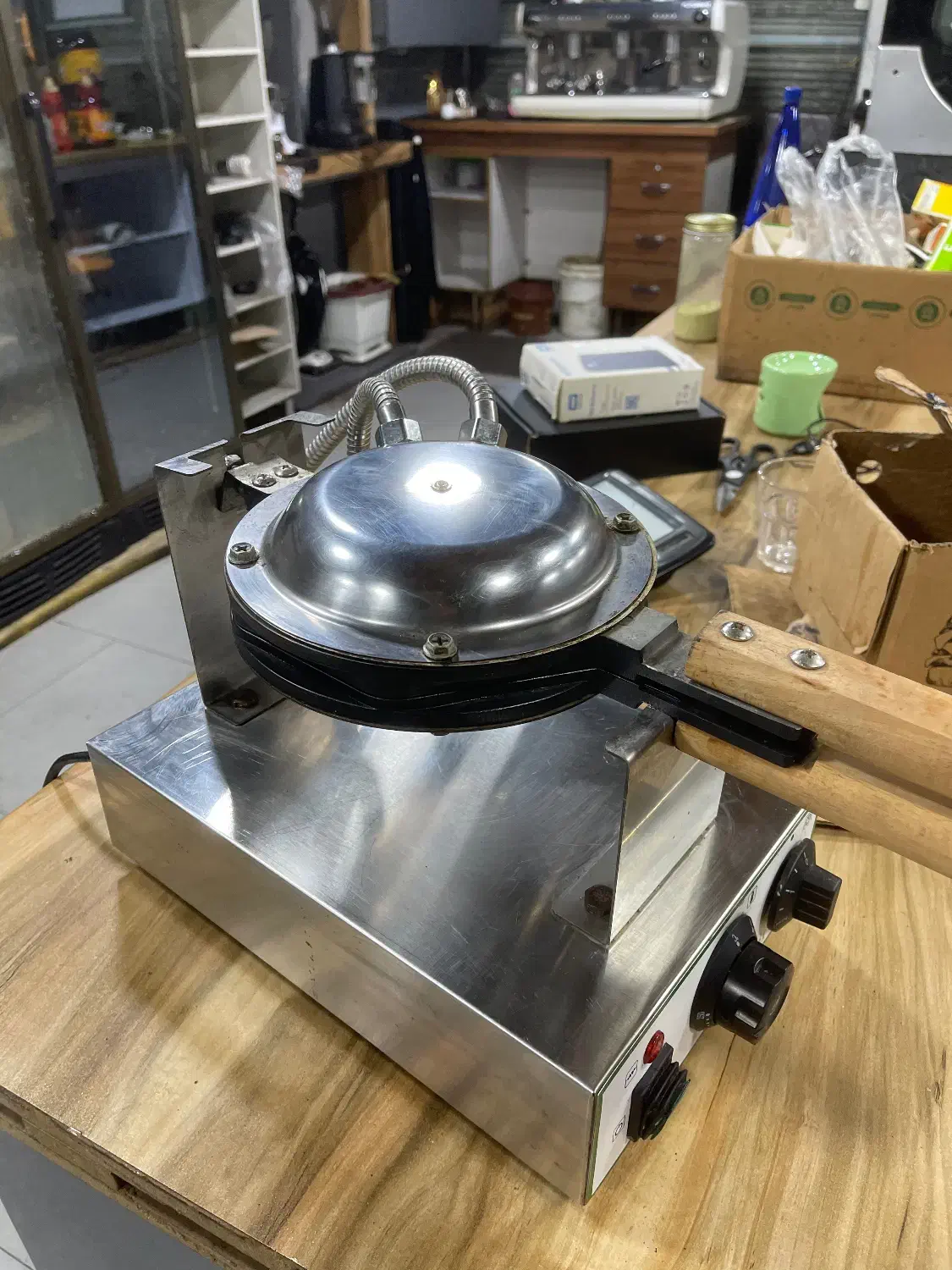 وافل ساز مدل حبابی (تخم مرغی) برند smart|کافیشاپ و رستوران|بندر انزلی, سی متری|دیوار